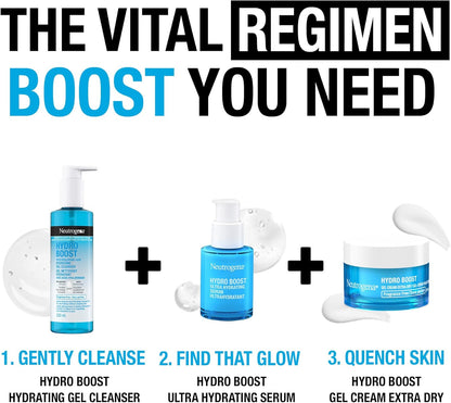 Hydro Boost Ultra Hydrating Serum, Hyaluronic Acid, Amino Acids, Electrolytes, Acne, Dry & Sensitive Skin, 29Ml