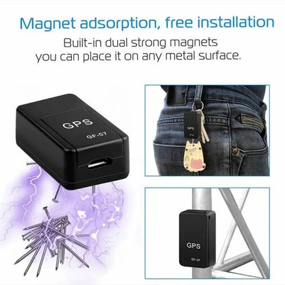 Gps Positioner Gf07 Mini Tracking Positioner Rea!Time Tracking Remote Vehicle Positioning Mobilerecording Anti Loss
